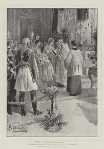 Il battesimo della principessa Iolanda d
